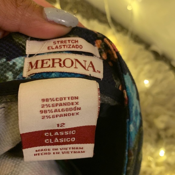 Merona 🎀 Floral Ankle Capri - Picture 8 of 8